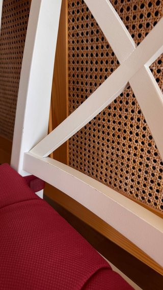 4 Cadeiras IKEA Madeira Brancas