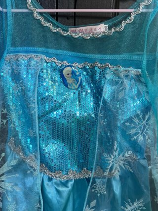 Disfraz Frozen Elsa Talla 100