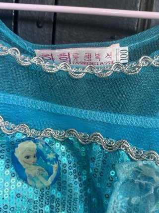 Disfraz Frozen Elsa Talla 100