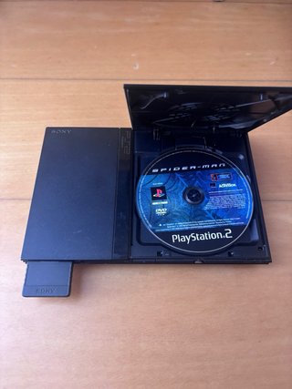 Consola PlayStation 2 Negra + Mando Con juegos