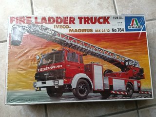 Modellino Camion Pompieri Italeri 1:24