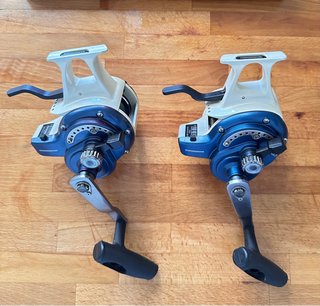 2 carretes Cormoran Corboss 640 llc.Siluro