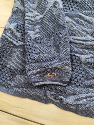 Jersey Punto Tommy Hilfiger Mujer Azul Talla XL