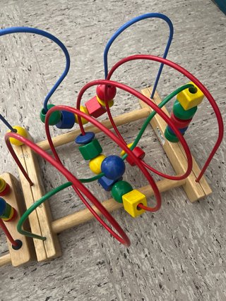 Juguete de Cuentas de Madera para Niños