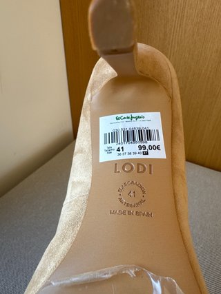 Zapatos de salón LODI nude talla 41