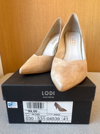 Zapatos de salón LODI nude talla 41