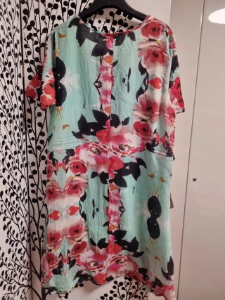 Abito estivo floreale taglia unica