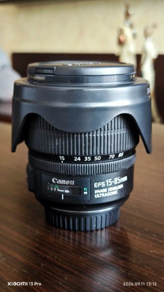 Objetivo CANON EFS 15-85mm IS USM ULTRASONIC+REGAL