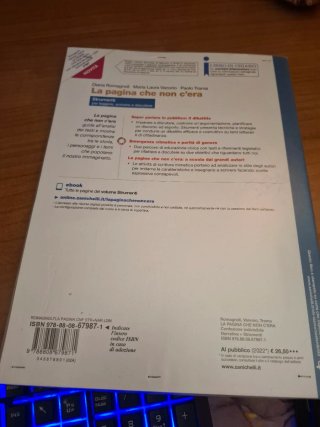 La pagina che non c'era Narrativa