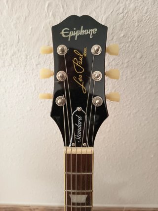 Guitarra eléctrica Epiphone Les Paul Std. Gold top