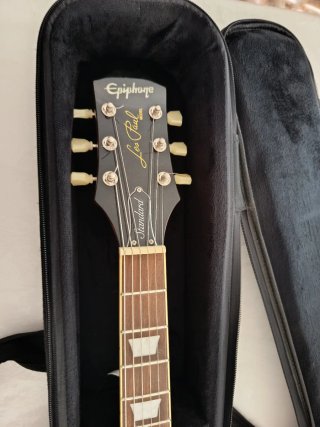 Guitarra eléctrica Epiphone Les Paul Std. Gold top
