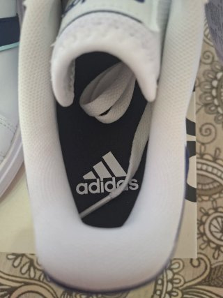 Deportivas Adidas Blancas y Azules