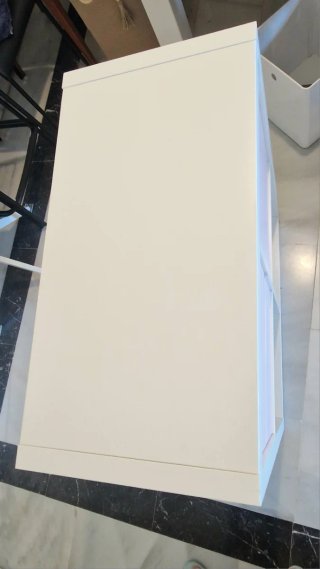 Estantería IKEA KALLAX 2x2 Rosa/Blanco