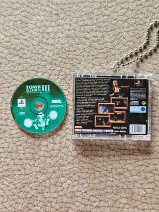 Tomb Raider III 3 ps1 portaxhiavi gadget keychain