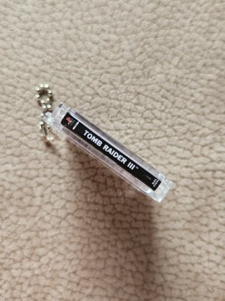 Tomb Raider III 3 ps1 portaxhiavi gadget keychain