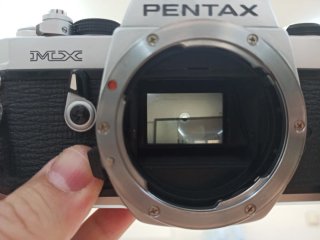 Lote Pentax MX + 9 objetivos
