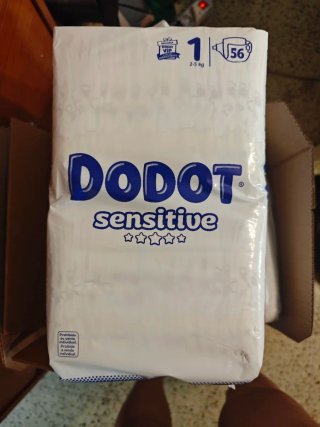 Pañales Dodot Activity Talla 1 (2-5kg) - 56 unidad