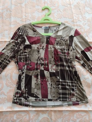 Blusa Camisola, Aghmore 7XL estampada, oversize