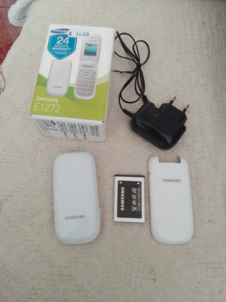 Teléfono Samsung E1272 Blanco