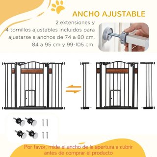 Barrera de seguridad para perros y gatos