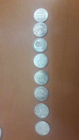 Monedas de plata antiguas