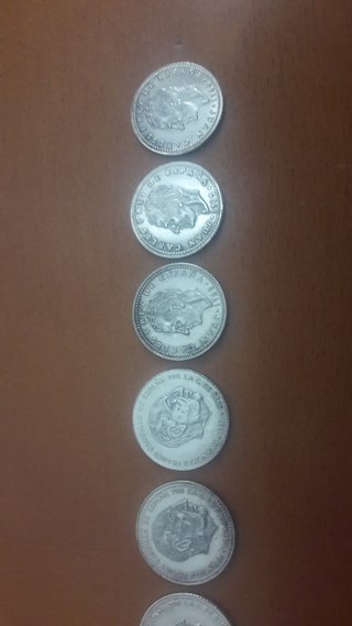 Monedas de plata antiguas