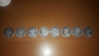 Monedas de plata antiguas