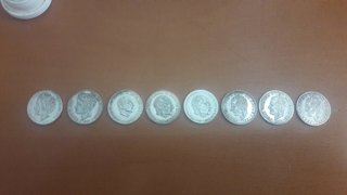 Monedas de plata antiguas