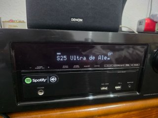 Amplificador Denon AVR-X1100W Negro