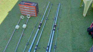 Equipo de pesca completo