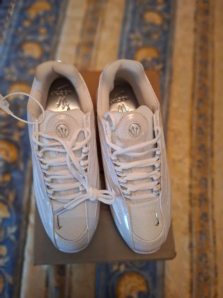 Nike Hot Step 2 Blanco y Plateado