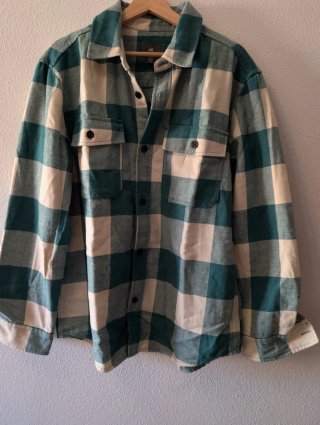 Camisa de franela a cuadros