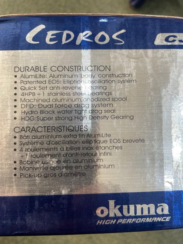 Carrete Okuma Cedros CJ-55.
