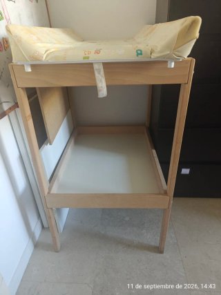 Cambiador Ikea Madera