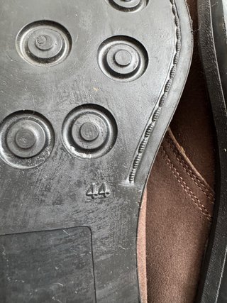 Scarpe uomo pelle marrone misura 44