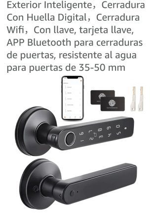 Cerradura Inteligente Huella Dactilar Wifi