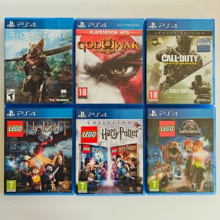 Lote 13 Juegos PS4 (Castellano)
