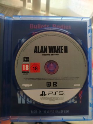 Alan Wake 2 PS5 Deluxe Edition + Alan Wake Remaste
