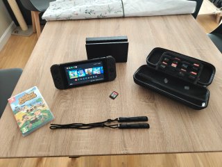Nintendo Switch 1 V1 Gris Completa