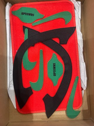 Nike Air Force 1 Rosse e Nere