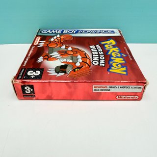 Pokemon Rubino Game Boy Advance Italiano