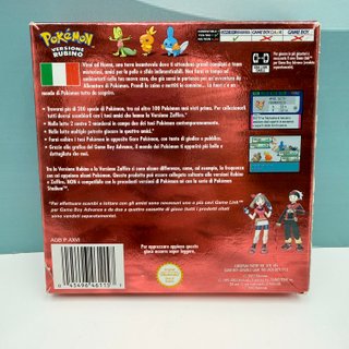 Pokemon Rubino Game Boy Advance Italiano