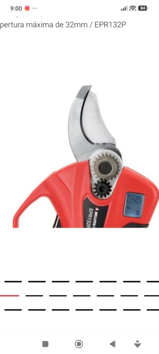 Tijeras Eléctricas Bellota Profesional 132 p con t