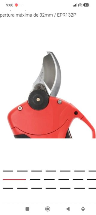 Tijeras Eléctricas Bellota Profesional 132 p con t
