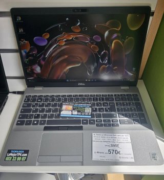 Portátil Dell Latitude 5511 i7 32GB RAM 512GB SSD