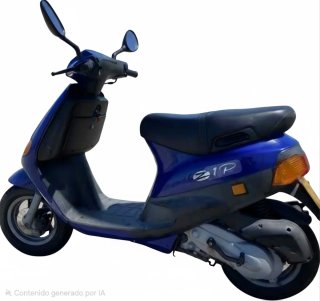 Piaggio Zip Scooter Azul