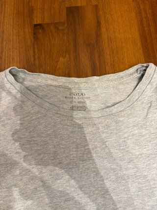 Polo Ralph Lauren Camiseta Gris Logo Talla L