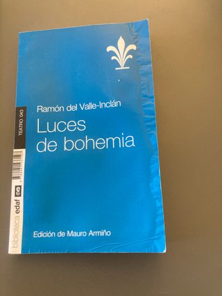 Luces de bohemia esperpento