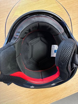 Casco Jet Level LJC Vento Fluor Mate Talla S