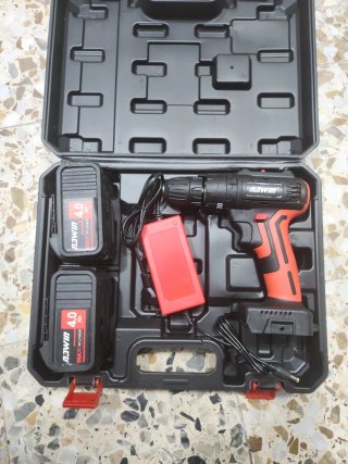 Taladro Inalámbrico Nawin con Baterías y Cargador